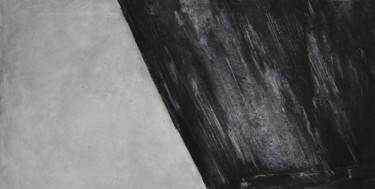Pittura intitolato "falaise2.jpg" da Anna Tomon, Opera d'arte originale, Olio