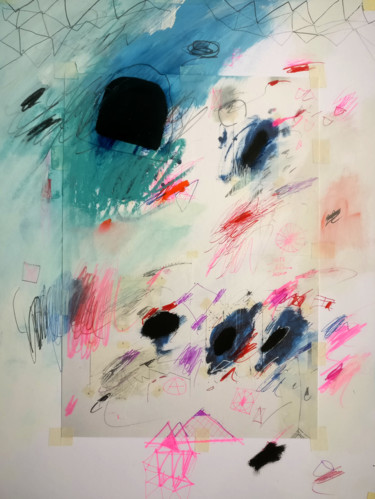 Картина под названием "I'VE BEEN HERE BEFO…" - Tom Sipas, Подлинное произведение искусства, Масло
