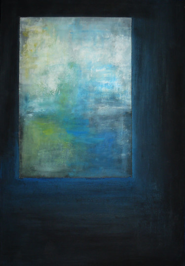 Pintura intitulada "The Light Penetrate…" por Tom Vincenec, Obras de arte originais, Têmpera