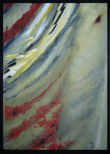 Painting titled "Fragment" by Tom Vincenec, Original Artwork, Acrylic