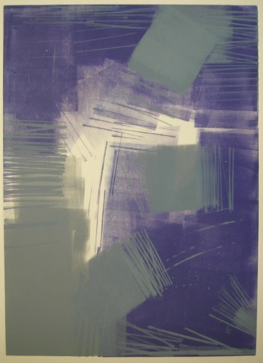 Gravures & estampes intitulée "monotype-12.jpg" par Toni Dimovski, Œuvre d'art originale