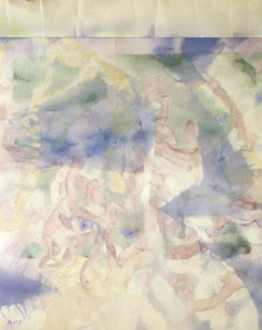 Pintura titulada "Cortina 18" por Api, Obra de arte original, Oleo