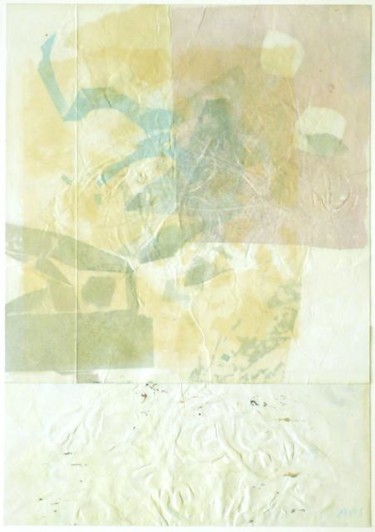 Painting titled "Mirando 41" by Api, Original Artwork, Oil