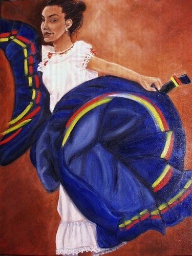 Pintura titulada "Carmen" por Berry Toni, Obra de arte original