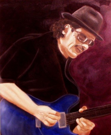 Painting titled "Santana" by Berry Toni, Original Artwork