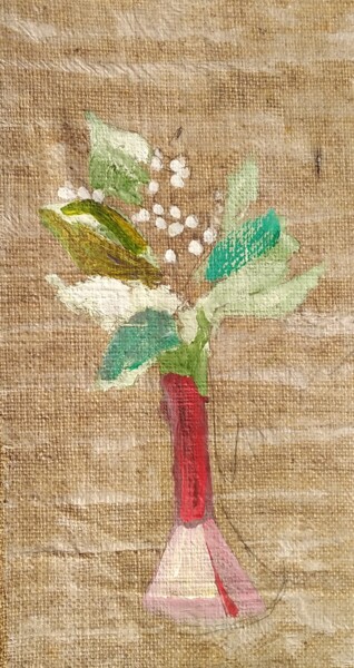 Картина под названием "The lilies of the v…" - Tonino Gottarelli, Подлинное произведение искусства, Акрил