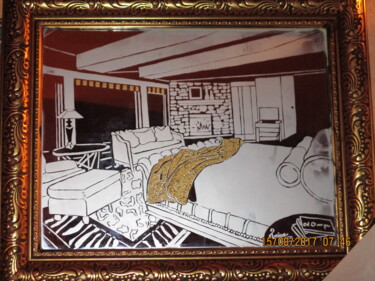 Peinture intitulée "Get Away" par Tonjua Lyles, Œuvre d'art originale