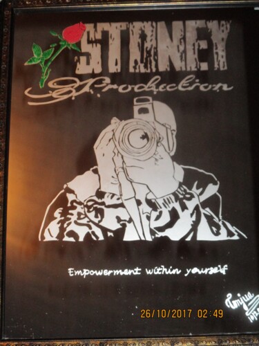 Pintura titulada "Stoney Productions" por Tonjua Lyles, Obra de arte original