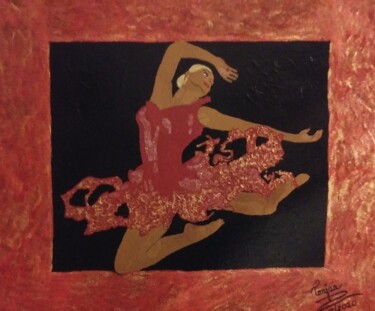 Peinture intitulée "Soar Triumphantly!" par Tonjua Lyles, Œuvre d'art originale, Acrylique