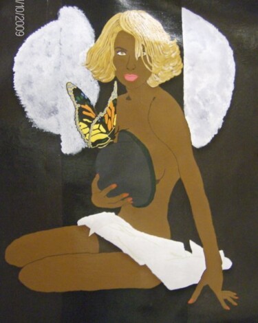 Peinture intitulée "Body & Soul!" par Tonjua Lyles, Œuvre d'art originale, Autre