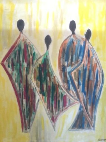Peinture intitulée "Unit #1022. “Africa…" par Tony Caruso, Œuvre d'art originale, Acrylique