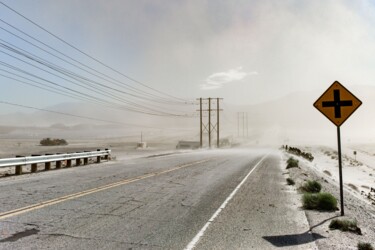 Fotografia zatytułowany „On The Road, I” autorstwa Tony Harmer, Oryginalna praca, Fotografia cyfrowa
