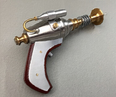 "Ray Gun In Space St…" başlıklı Tablo Tony Rubino tarafından, Orijinal sanat, Akrilik