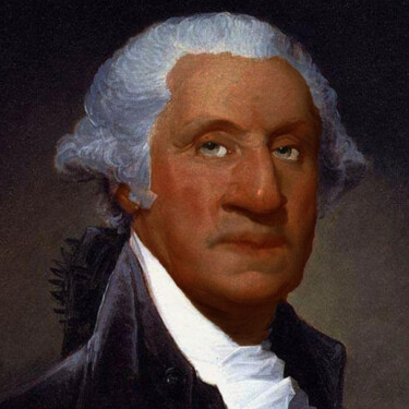 Pittura intitolato "George Washington B…" da Tony Rubino, Opera d'arte originale, Acrilico Montato su Telaio per barella in…