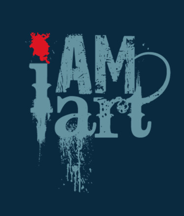 Peinture intitulée "I Am Art" par Tony Rubino, Œuvre d'art originale, Acrylique Monté sur Châssis en bois