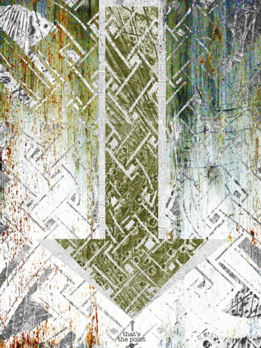 Картина под названием "Closely 7" - Tony Rubino, Подлинное произведение искусства, Акрил Установлен на Деревянная рама для н…