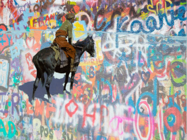 Pittura intitolato "Classic Graffiti Ma…" da Tony Rubino, Opera d'arte originale, Acrilico Montato su Telaio per barella in…