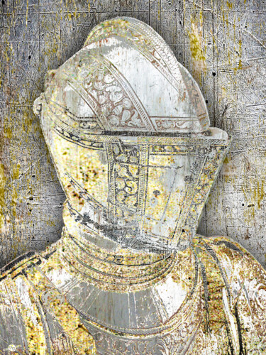 Pittura intitolato "Knight" da Tony Rubino, Opera d'arte originale, Acrilico Montato su Telaio per barella in legno