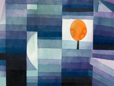 제목이 "Paul Klee Tribute A…"인 미술작품 Tony Rubino로, 원작, 아크릴 나무 들것 프레임에 장착됨