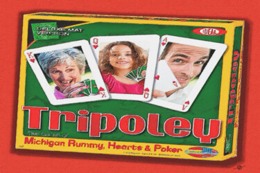 "Tripoley Board Game…" başlıklı Tablo Tony Rubino tarafından, Orijinal sanat, Akrilik Ahşap Sedye çerçevesi üzerine monte ed…