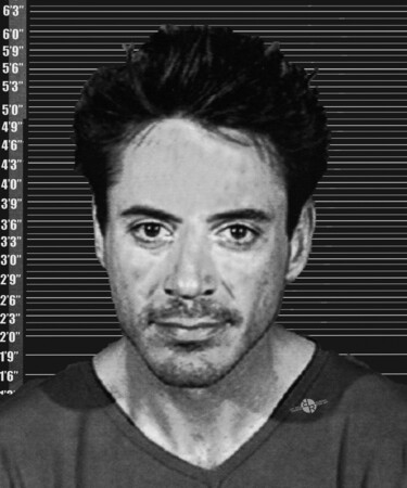 "Robert Downey Jr Mu…" başlıklı Tablo Tony Rubino tarafından, Orijinal sanat, Akrilik Ahşap Sedye çerçevesi üzerine monte ed…