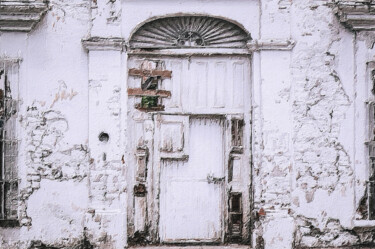 Картина под названием "Door 4" - Tony Rubino, Подлинное произведение искусства, Акрил Установлен на Деревянная рама для носи…