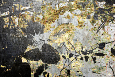 Картина под названием "Light Through Trees…" - Tony Rubino, Подлинное произведение искусства, Акрил Установлен на Деревянная…