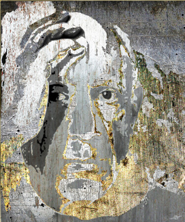 Malerei mit dem Titel "Pablo Picasso 8" von Tony Rubino, Original-Kunstwerk, Acryl Auf Keilrahmen aus Holz montiert