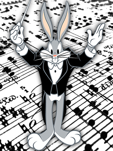 Pittura intitolato "Bugs Bunny Pop Art…" da Tony Rubino, Opera d'arte originale, Acrilico Montato su Telaio per barella in l…