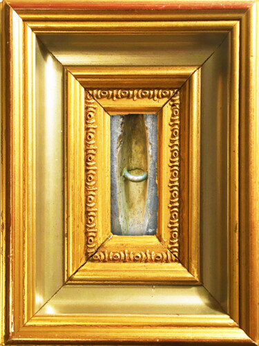 Painting titled "Her Abstract" by Tony Rubino, Original Artwork, Acrylic Mounted on Wood Stretcher frame