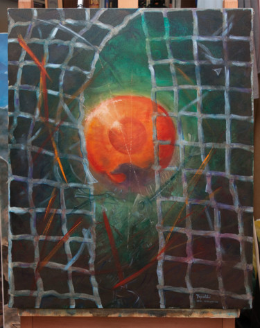 Malerei mit dem Titel "Breakthrough-Revisi…" von Darko Topalski, Original-Kunstwerk, Öl