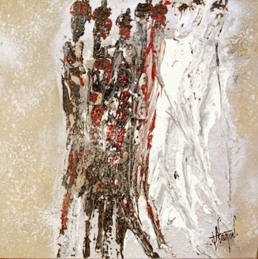 Peinture intitulée "L Iliade" par Torc'H Nanou, Œuvre d'art originale