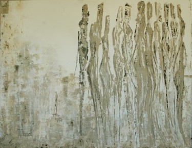 Peinture intitulée "La Marche" par Torc'H Nanou, Œuvre d'art originale