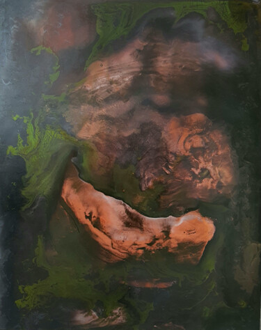 Pittura intitolato "Heart" da Tories Dor, Opera d'arte originale, Acrilico