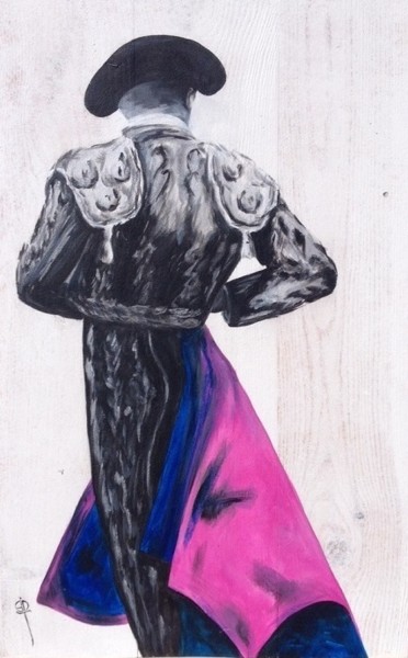 绘画 标题为“torero” 由Toros Bleus, 原创艺术品, 丙烯