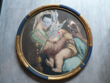 Картина под названием "italy 1" - Toross, Подлинное произведение искусства, Акрил Установлен на Деревянная панель