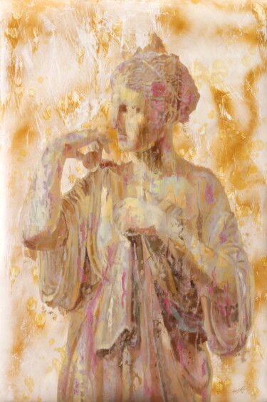 Malerei mit dem Titel "Artemisa de Gabios" von Torregar, Original-Kunstwerk, Öl