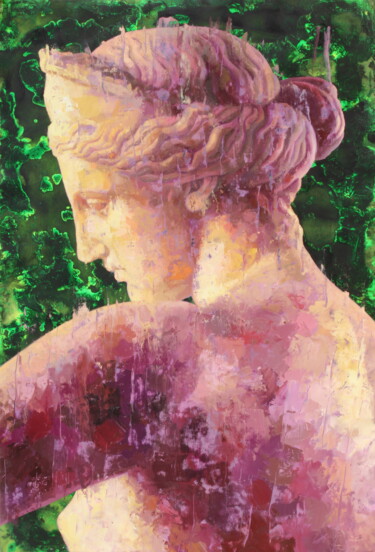 Painting titled "Venus de Capua" by Torregar, Original Artwork, Oil