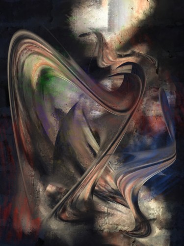 Digital Arts titled "Harpe" by Michèle Tortissier, Original Artwork, Other