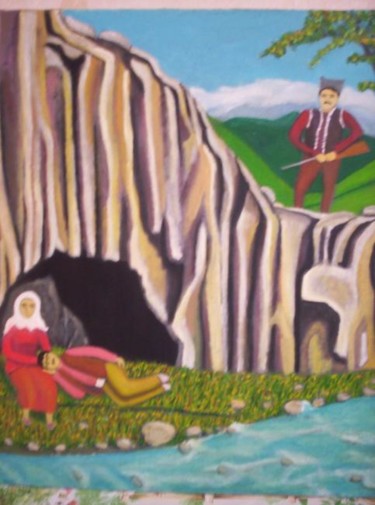 Painting titled "Nuré u Rzgan, Nuré…" by Tossoun Nadoyan, Original Artwork