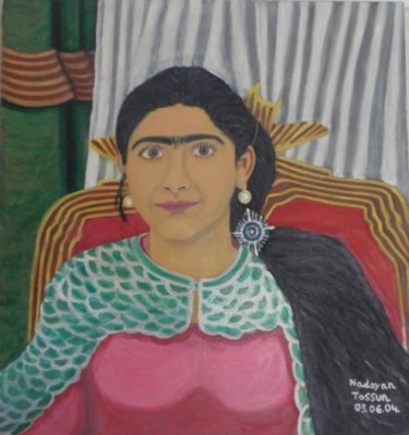 Painting titled "lawa min," by Tossoun Nadoyan, Original Artwork