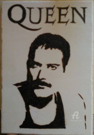 Drawing titled "Queen Freddy Mercury" by Luigi Tosti, Original Artwork, Other