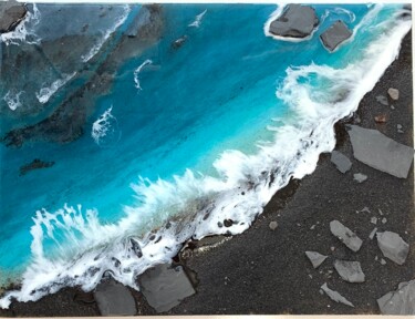 Painting titled "Arrecife" by Tota. Maribel Gm, Original Artwork, Acrylic