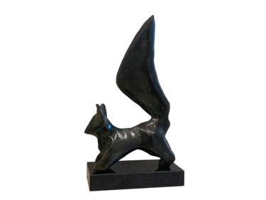 Sculptuur getiteld "Squirrel 2" door Kristof Toth, Origineel Kunstwerk, Bronzen