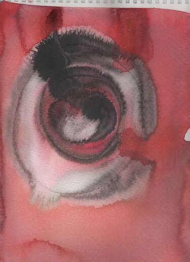 Pintura titulada "3ªaguada sobre rojos" por Totom, Antonio Garcia Calvente (1957-2015), Obra de arte original, Oleo
