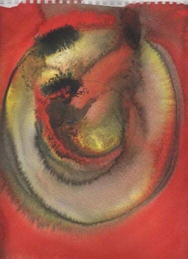 Pintura titulada "4ª de la serie sobr…" por Totom, Antonio Garcia Calvente (1957-2015), Obra de arte original, Oleo