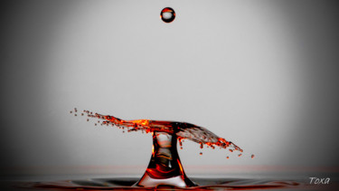 Photographie intitulée "N° 63 Bloody Mary" par Toxa, Œuvre d'art originale