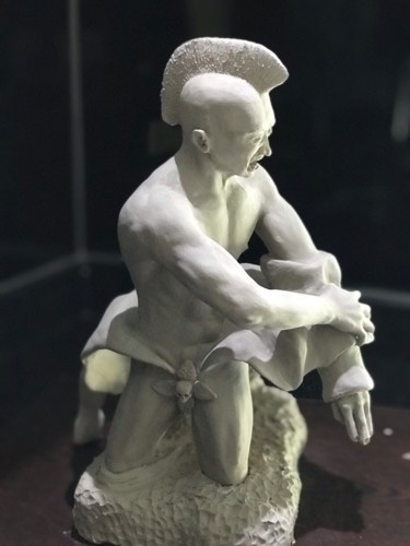 Sculpture intitulée "Ol" par Emrah Yıldırım Instagram: Emrahxtoxic, Œuvre d'art originale, Céramique