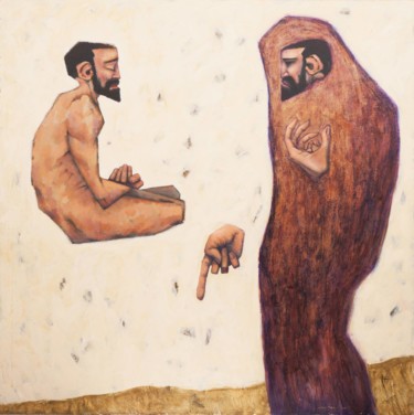 Painting titled "Duality" by Tino Perdic, Original Artwork, Acrylic