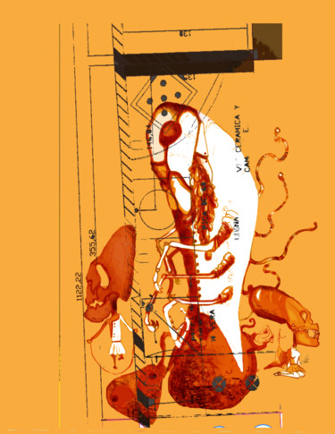 Arte digital titulada "bio-paranoide.jpg" por Cesar Aguilar (Raçe), Obra de arte original